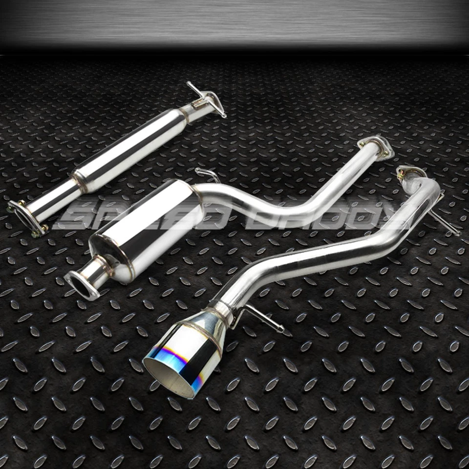 SS ACERO GATO ESCAPE TRASERO SILENCIADOR PUNTA QUEMADA 4.5" 00-04 FORD FOCUS ZX3/ZX5 ZETEC Foto 1 de 1