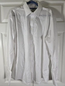 Joseph Abboud regular fit French cuff non iron Mens Dress Shirt Size 17 34/35 - Picture 1 of 5