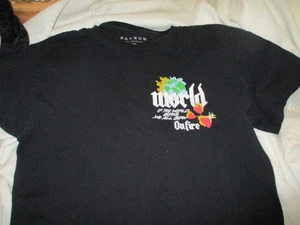 herren t shirt kurzarm MEDIUM PACSUN PEACE LOVE - Bild 1 von 3