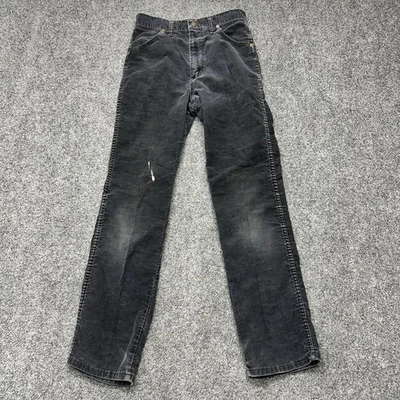 Pantalones de pana envejecidos Wrangler vintage hechos en EE. UU. azules jóvenes para niños 16 26x29 Foto 1 de 4