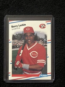 1988 Fleer - #239 Barry Larkin - Picture 1 of 2