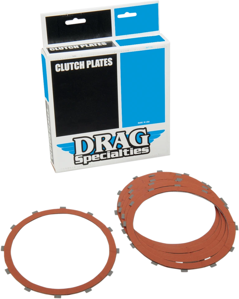 Platos orgánicos Drag Specialties Harley-Davidson # 37931-84 Foto 1 de 1