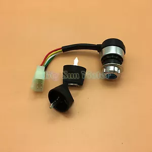5 Wire Electric Start Ignition Switch 2 Key For 50-250cc Motorcycle Scooter Bike - Picture 1 of 1