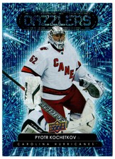2022-23 Upper Deck Dazzlers Blue PYOTR KOCHETKOV #DZ-95 Hurricanes UD RC Rookie