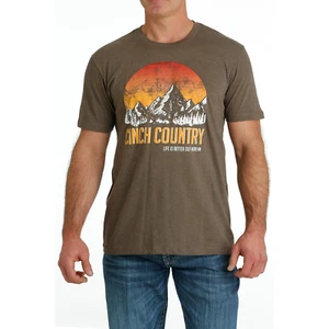 Cinch Men's Brown "Cinch Country" Graphic T-Shirt MTT1690593 - Picture 1 of 20