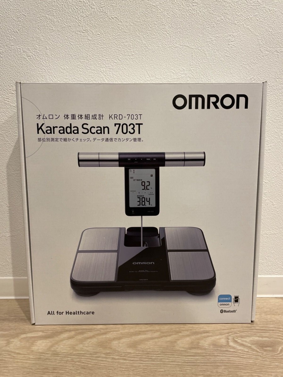 OMRON(オムロン) 体重体組成計 HBF-702T BLACK 【公式通販】