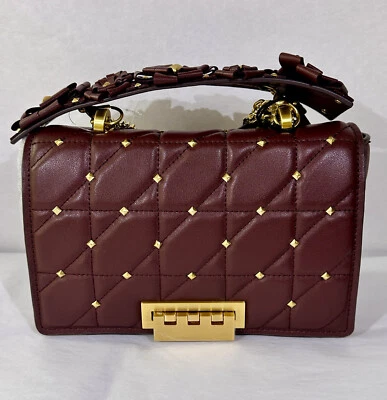 ZAC Zac Posen Earthette Medium Soft Chain Shoulder Solid Studded - Image 1 of 4