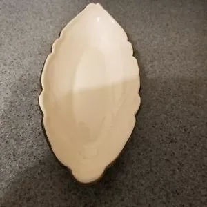 "Bandeja de encurtido de rosas del desierto franciscano ovalada 10 7/8"" California" - Imagen 1 de 2