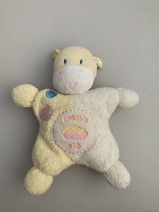 Kids Preferred Giraffe Lovey Plush Rattle Sweetie Pie Yellow Cream 8” - Picture 1 of 4