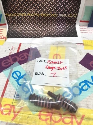 TUBO DE ESCAPE SUZUKI ESTEEM 1.8L BRIDA POST-CAT PERNOS RESORTES MONTAJE 14MM Foto 1 de 4