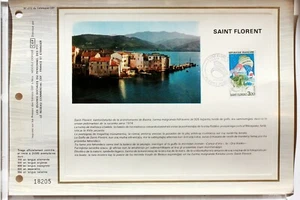 ESPERANTO FRANCE FEUILLET PHILATÉLIQUE CEF 272 SAINT FLORENT CORSE - Imagen 1 de 4
