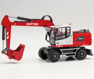 Herpa 314954 Liebherr escavatore mobile 920 litronic cutter Memmingen 1:87 - Foto 1 di 1