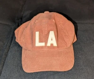 AMERICAN NEEDLE LA CORDUROY HAT ADJUSTABLE BACK PINK - Picture 1 of 4
