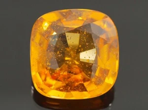 NATURAL MINE - CUSHION YELLOW SAPPHIRE 1.21 CTS. - Picture 1 of 3
