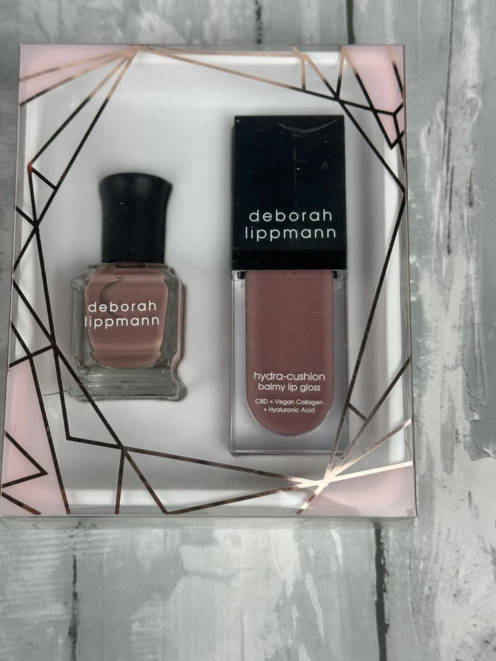 Set de esmalte de uñas y brillo de labios Deborah Lippmann “Modern Love” tamaño mini de viaje Foto 1 de 4