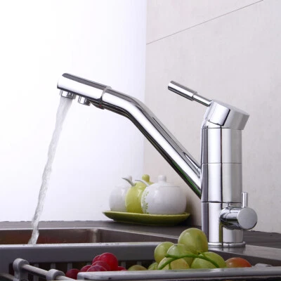 3-in-1 Kitchen Faucet Tap Sink Faucet with 3 Way Water Filter Kitchen - Image 1 of 4