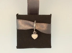 Endless Charm # 43268-1 weiße Emaille Herz Tropfen - authentischer Händler - 50 % Rabatt - Bild 1 von 2