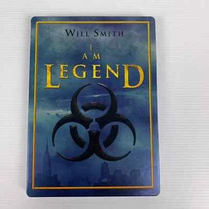 I Am Legend (DVD 2007 2 discs) Steelbook Will Smith Alice Braga Region 4 - Picture 1 of 3