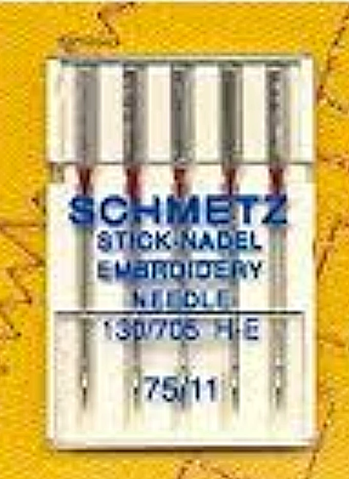 TOP QUALITY EMBROIDERY MACHINE NEEDLES SCHMETZ - Size 75/11