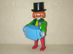 PLAYMOBIL - Lote del Circo Payaso Músico de Nariz Roja con Acordeón - Imagen 1 de 3