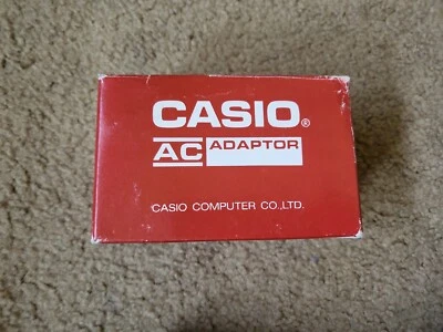 CASIO AD-K64 AC Adapter Power Supply 120V AC IN 6V DC Out  - Image 1 of 3