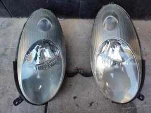 GENUINE HALOGEN HEADLIGHTS HEAD LIGHTS LAMPS NISSAN MARCH MICRA K12 1 PAIRS JDM - Picture 1 of 12