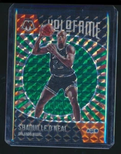 2020-21 Mosaic Green Orange Holo Fame No 3 Shaquille O'Neal Magic - Bild 1 von 1