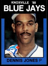 1988 Best Knoxville Blue Jays Dennis Jones Knoxville Blue Jays #19