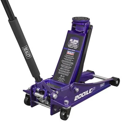 Sealey Low Profile Rocket Lift Trolley Jack 2.25 Tonne - Purple - 2001LEP - Image 1 of 4