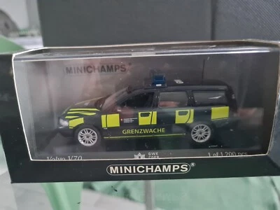1:43 MINICHAMPS VOLVO V70 GRENZWACHE SWITZERLAND - Immagine 1 di 4