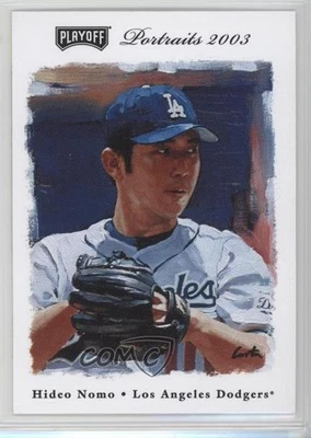 2003 Playoff Portraits Hideo Nomo #17 - Image 1 of 2
