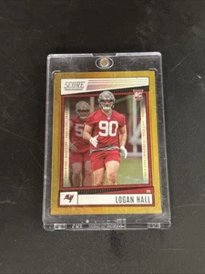Panini Score Rookie Gold Logan Hall 2022 /50 F133 - Foto 1 di 2