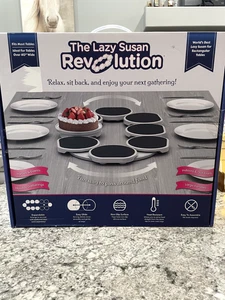 *NIE BENUTZT* Lazy Susan Revolution, Plattenspieler, Zusammenkünfte, rutschfest, Urlaub, - Bild 1 von 3