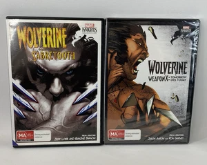 Wolverine versus Sabretooth & Weapon X DVD Marvel Knights Region 4 - 2014 - Picture 1 of 7