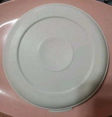 Tapa a presión de repuesto Rubbermaid Servin Saver SOLO 0029 3 redondas blancas 7 1/4"  Foto 1 de 4