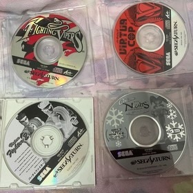 Sega Saturn software set of 4