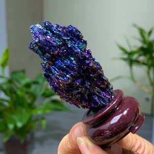 41 g bunte Carborund Steine Probe Siliziumkarbid Kristall Sammlerstück - Bild 1 von 23