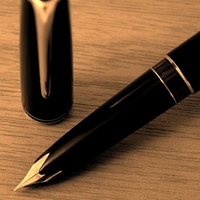 Raro Montblanc No. 22 (años 60) Revisado y totalmente ajustado - Listo para escribir. Foto 1 de 4