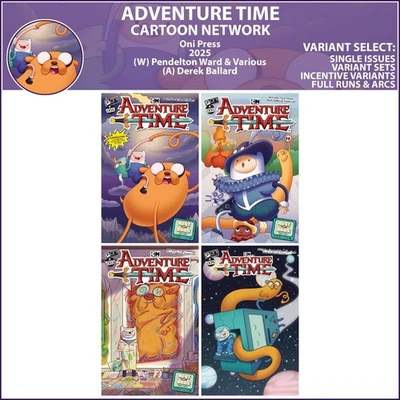 Adventure Time (2025) #1 2 3 4 Oni Press COVER SELECT