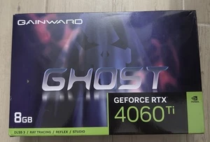 Gainward GeForce RTX 4060 Ti Ghost 8Go GDDR6 Carte Graphique - Photo 1/2
