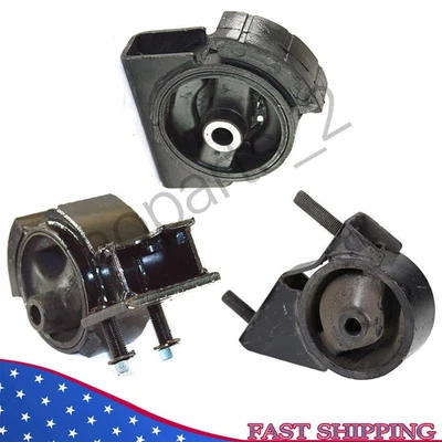 Engine Motor Mount 3PCS. 88-89 for Toyota Corolla 1.6L 4Spd DOHC FWD. for Auto. - Image 1 of 4