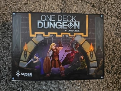 One Deck Dungeon Card Game Chris Cieslik Asmadi NEW Open Box - Image 1 of 4
