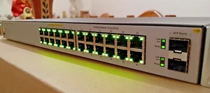 HPe - 1820-24G PoE+ - HP/N: J9983A - POE+ GIGABIT SWITCH 24x RJ45 + 2x SFP - Bild 1 von 9