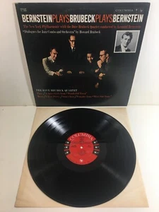 PROMO 1960 BERNSTEIN Plays BRUBECK Plays BERNSTEIN LP 1st Mono Press 6 Eye - Picture 1 of 11