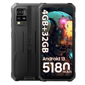 Blackview BV4800 4G Rugged Smartphone 4GB+32GB Android 13 Phone Dual SIM 5180mAh - Picture 1 of 11