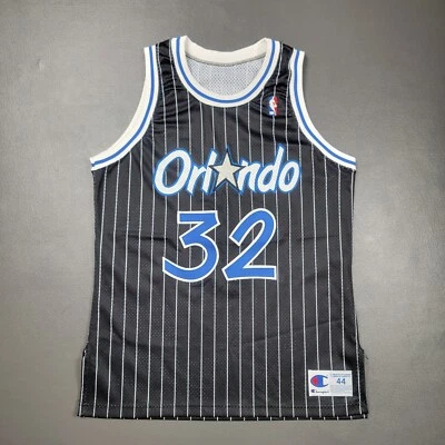 Camiseta deportiva 100 % auténtica Shaquille O'Neal vintage Champion Magic talla 44 L corte profesional Foto 1 de 4