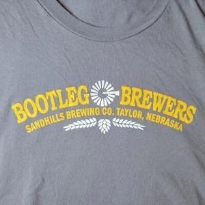 bootleg brewers sandhill brewing co taylor ne t-shirt xl F-1 - Picture 1 of 2