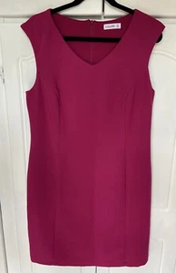 Kleid 16 Rosa Etuikleid Klassisch Bürokleidung Business Karriere Anlass Hochzeit Gast - Bild 1 von 13