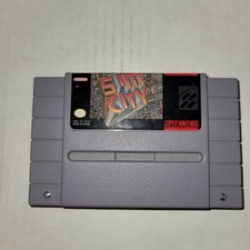 SimCity 1991 Maxis SNES Rare Retro Authentic Tested Video Game Cart Only PS NES