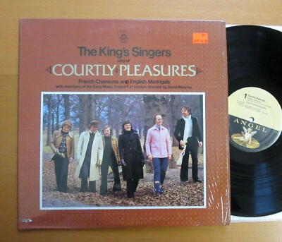The King's Singers Sing Of Courtly Pleasures 1973 NEAR MINT Angel S-37025 - Image 1 of 4